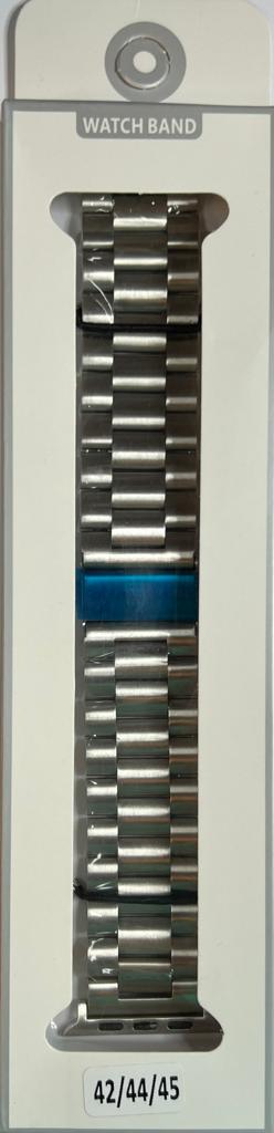 Curea metalica ceas bratara Silver 38-40 mm